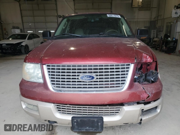2005 Ford Expedition Eddie Bauer z VIN 1FMFU18535LA64541, wystawiony jako Copart lot #50811075 z przebiegiem 216 979 mil mil oraz Szkoda całkowita • Salvage title. Historia ofert i sprzedaży dostępna na DreamBid. Obrazek 5.