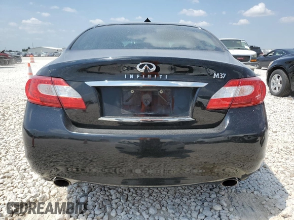 2011 Infiniti M with VIN JN1BY1AP8BM325853, listed as a Copart auction lot 67599954 with 158,303 mi miles and Salvage Title. Bid and sale history available at DreamBid. Image 6.
