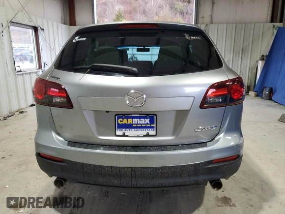 2015 Mazda CX-9 Sport with VIN JM3TB2BA7F0465061, listed as a Copart auction lot 44962605 with 193,278 mi miles and Clean Title. Bid and sale history available at carsss.com. Image 6.