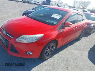 2014 Ford Focus SE with VIN 1FADP3K2XEL419742, listed as a IAAI auction lot 41726836 with 115,872 mi miles. Bid and sale history available at carsss.com. Image 2.