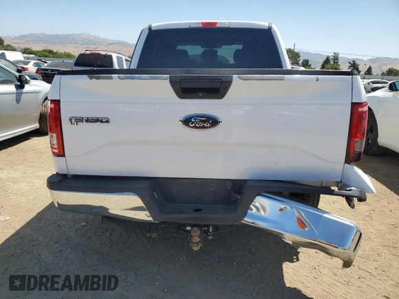 2017 Ford F-150 XL with VIN 1FTEW1CG3HKC66146, listed as a Copart auction lot 60048465 with 154,679 mi miles and Salvage title. Bid and sale history available at DreamBid. Image 6.