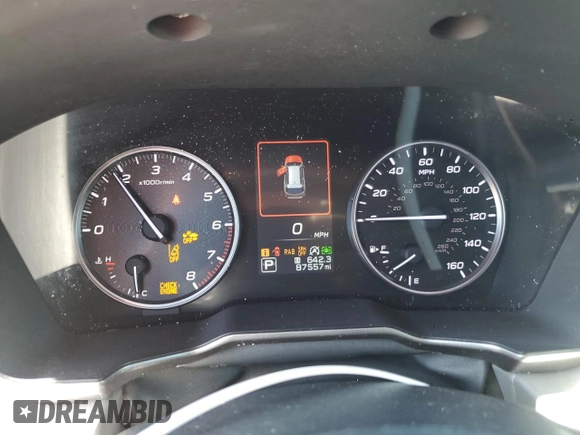 2020 Subaru Outback Limited with VIN 4S4BTANCXL3237117, listed as a Copart auction lot 56199895 with 87,557 mi miles and Salvage title. Bid and sale history available at DreamBid. Image 9.