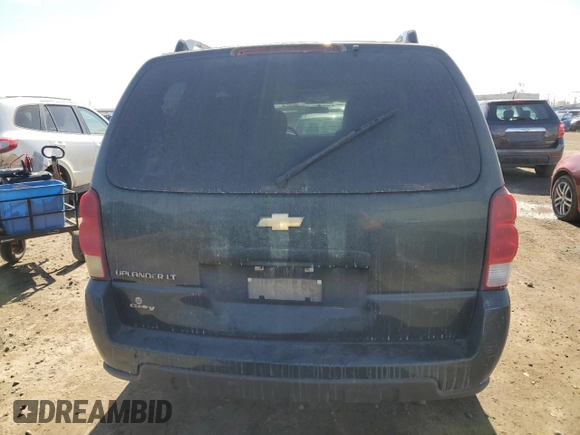 2006 Chevrolet Uplander 3LT with VIN 1GNDV33L36D117431, listed as a Copart auction lot 51786955 with 305,303 mi miles and Salvage Title. Bid and sale history available at DreamBid. Image 6.