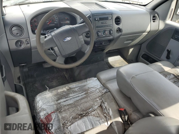 2008 Ford F-150 XL with VIN 1FTRF12218KE97098, listed as a Copart auction lot 50596535 with 243,547 mi miles and Clean Title. Bid and sale history available at carsss.com. Image 8.