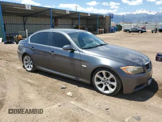 2006 BMW 3 Series 330i with VIN WBAVB33546PS05598, listed as a Copart auction lot 56436175 with 123,157 mi miles and Salvage title. Bid and sale history available at DreamBid. Image 4.