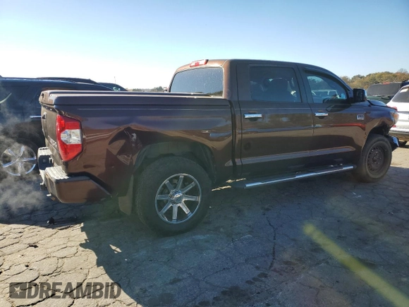 2015 Toyota Tundra 4WD Truck Platinum with VIN 5TFAW5F11FX423931, listed as a Copart auction lot 83350054 with 112,988 mi miles and Salvage Title. Bid and sale history available at carsss.com. Image 3.
