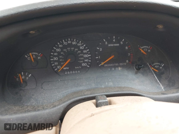 1998 Ford Mustang GT with VIN 1FAFP42X0WF234934, listed as a IAAI auction lot 41789646 with 250,864 mi miles and . Bid and sale history available at DreamBid. Image 7.