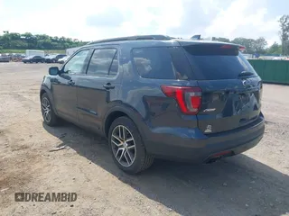 2017 Ford Explorer Sport with VIN 1FM5K8GT7HGB75715, listed as a IAAI auction lot 42570690 with 109,452 mi miles and . Bid and sale history available at DreamBid. Image 3.