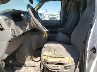 2012 Ford Econoline Cargo Super Duty Commercial with VIN 1FTSS3EL9CDB12784, listed as a Copart auction lot 57256595 with 369,541 mi miles and Salvage title. Bid and sale history available at DreamBid. Image 7.