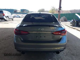 2018 Infiniti Q50 Luxe with VIN JN1EV7AP6JM363783, listed as a IAAI auction lot 42027040 with 41,020 mi miles and . Bid and sale history available at DreamBid. Image 16.