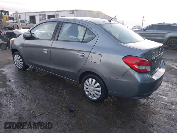 2017 Mitsubishi Mirage ES z VIN ML32F3FJ9HHF15462, wystawiony jako IAAI lot #41196340 z przebiegiem 114 782 mil mil oraz . Historia ofert i sprzedaży dostępna na DreamBid. Obrazek 3.