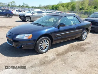 2001 Chrysler Sebring Limited with VIN 1C3EL65UX1N698895, listed as a IAAI auction lot 42208161 with 126,349 mi miles and . Bid and sale history available at DreamBid. Image 2.