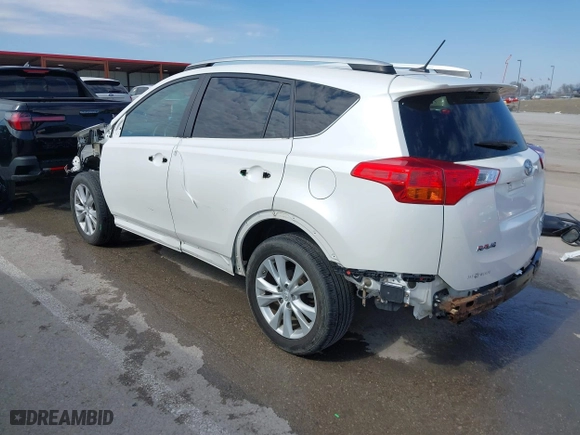2014 Toyota RAV4 Limited with VIN 2T3DFREV1EW180066, listed as a IAAI auction lot 41687055 with 58,320 mi miles. Bid and sale history available at carsss.com. Image 3.