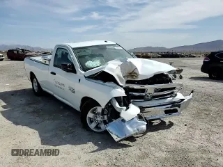 2023 Ram 1500 Tradesman with VIN 3C6JR6DGXPG678000, listed as a Copart auction lot 65893914 with Not provided miles and Salvage title. Bid and sale history available at DreamBid. Image 10.