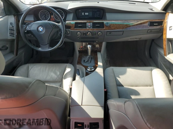 2006 BMW 5 Series 530xi with VIN WBANN73566CN02216, listed as a Copart auction lot 77526964 with 152,508 mi miles and Non Repairable. Bid and sale history available at carsss.com. Image 8.