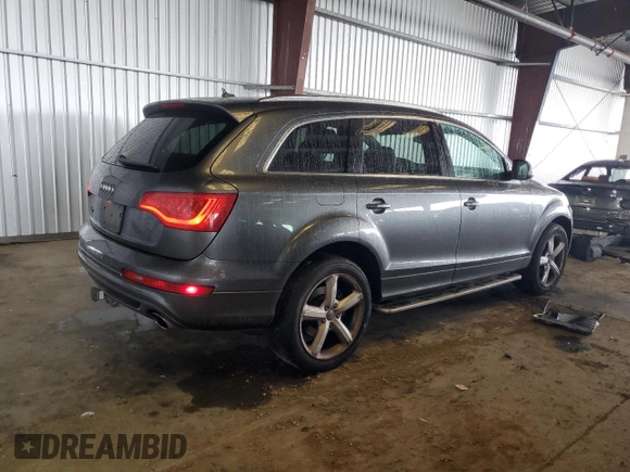 2011 Audi Q7 S line with VIN WA1DGAFE6BD010561, listed as a Copart auction lot 84087724 with 94,192 mi miles and Salvage title. Bid and sale history available at DreamBid. Image 3.