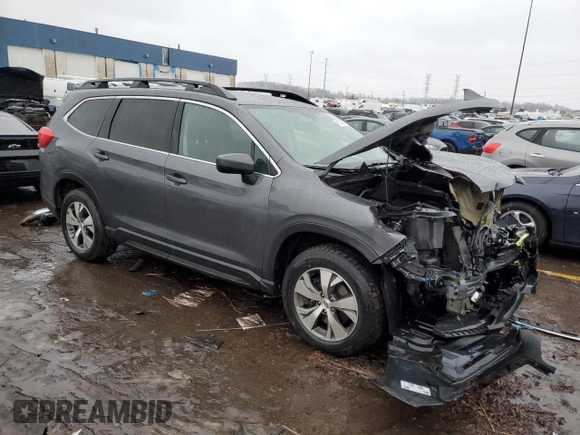 2021 Subaru Ascent Premium with VIN 4S4WMAFD1M3419957, listed as a Copart auction lot 41754015 with 41,515 mi miles and Salvage Title. Bid and sale history available at carsss.com. Image 4.