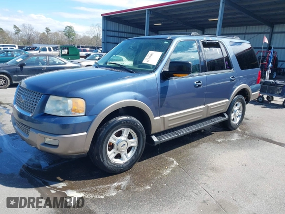 2003 Ford Expedition Eddie Bauer with VIN 1FMFU17L83LB41353, listed as a IAAI auction lot 41799881 with 252,964 mi miles. Bid and sale history available at carsss.com. Image 2.