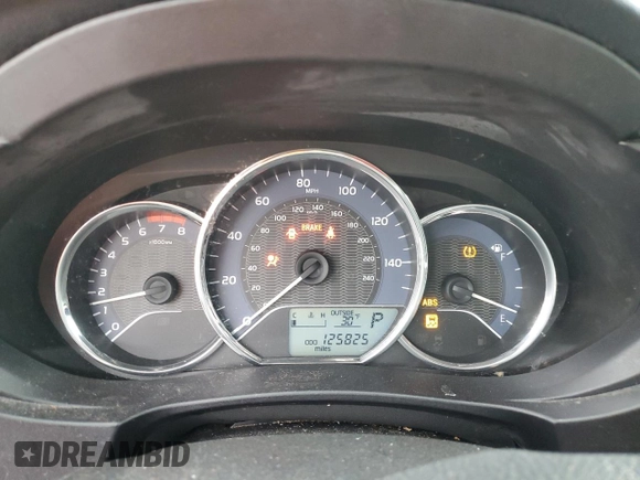 2014 Toyota Corolla L with VIN 2T1BURHE8EC058579, listed as a Copart auction lot 88547505 with 125,825 mi miles and Salvage title. Bid and sale history available at DreamBid. Image 9.