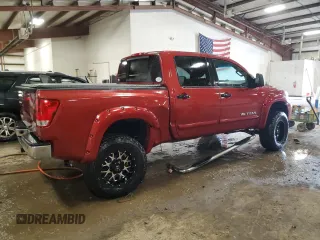 2014 Nissan Titan S with VIN 1N6AA0EC8EN512598, listed as a Copart auction lot 53722515 with 87,581 mi miles and Clean title. Bid and sale history available at DreamBid. Image 3.