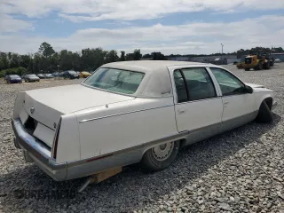 1996 Cadillac Fleetwood z VIN 1G6DW52P1TR715038, wystawiony jako Copart lot #69987194 z przebiegiem Nie podano mil oraz Szkody całkowita. Historia ofert i sprzedaży dostępna na DreamBid. Obrazek 3.