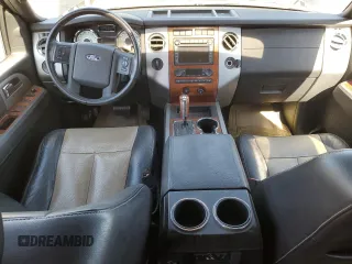 2007 Ford Expedition Max Eddie Bauer with VIN 1FMFK18597LA31536, listed as a Copart auction lot 47190295 with 127,792 mi miles and Salvage Title. Bid and sale history available at DreamBid. Image 8.
