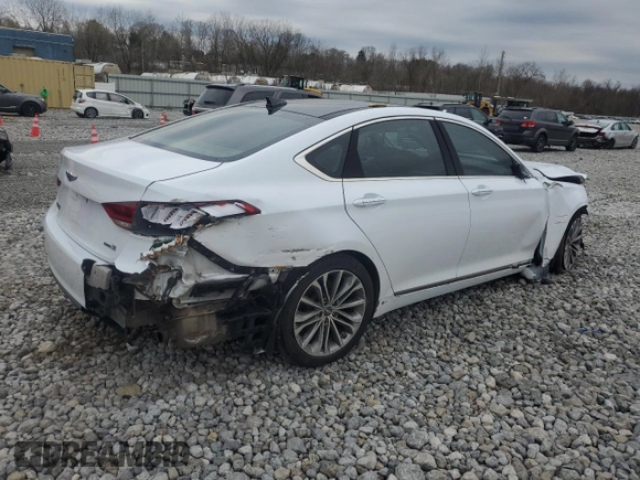 2015 Hyundai Genesis 3.8L with VIN KMHGN4JEXFU022957, listed as a Copart auction lot 49564814 with 117,387 mi miles. Bid and sale history available at carsss.com. Image 3.