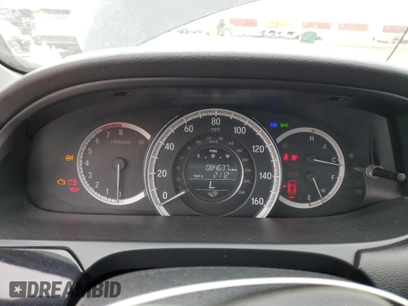 2017 Honda Accord Sedan LX with VIN 1HGCR2F37HA299798, listed as a Copart auction lot 52723705 with 84,637 mi miles and Salvage Title. Bid and sale history available at carsss.com. Image 9.