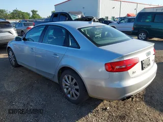 2013 Audi A4 Premium with VIN WAUBFAFL9DA161085, listed as a IAAI auction lot 41976939 with 184,536 mi miles and . Bid and sale history available at DreamBid. Image 3.