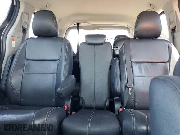 2015 Toyota Sienna SE with VIN 5TDXK3DC6FS656949, listed as a Copart auction lot 54114955 with 112,642 mi miles and Salvage Title. Bid and sale history available at DreamBid. Image 10.