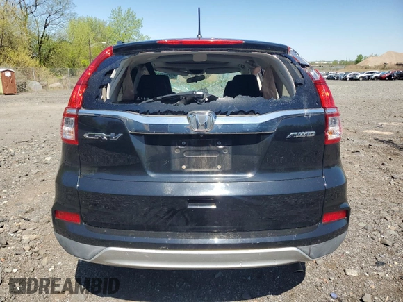 2015 Honda CR-V EX with VIN 2HKRM4H52FH614207, listed as a Copart auction lot 54882745 with 35,403 mi miles and Salvage Title. Bid and sale history available at DreamBid. Image 6.