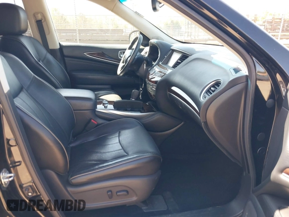 2015 Infiniti QX60 with VIN 5N1AL0MM7FC521714, listed as a IAAI auction lot 41897689 with 186,610 mi miles. Bid and sale history available at carsss.com. Image 5.