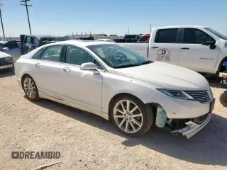 2015 Lincoln MKZ with VIN 3LN6L2G96FR619658, listed as a Copart auction lot 57562025 with 157,391 mi miles and Salvage title. Bid and sale history available at DreamBid. Image 4.