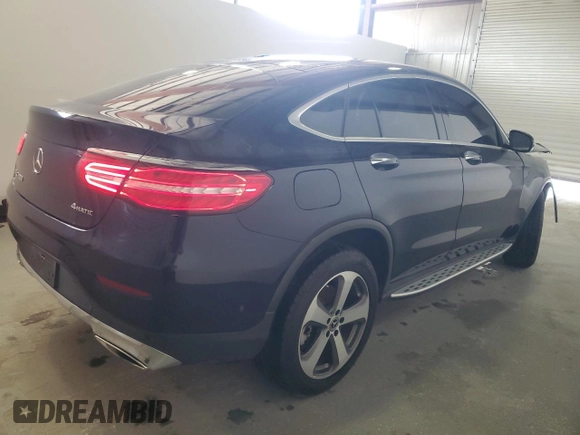 2019 Mercedes-Benz GLC 300 with VIN WDC0J4KBXKF600277, listed as a Copart auction lot 53804055 with 99,999 mi miles and Clean Title. Bid and sale history available at DreamBid. Image 3.