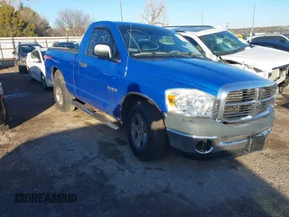 2008 Dodge 1500 ST with VIN 1D7HA16K08J195026, listed as a IAAI auction lot 41185748 with 123,171 mi miles and . Bid and sale history available at DreamBid. Image 1.
