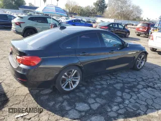 2015 BMW 4 Series 428i with VIN WBA4A5C57FD410621, listed as a Copart auction lot 42754235 with 122,822 mi miles and Salvage Title. Bid and sale history available at carsss.com. Image 3.