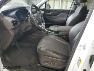 2020 Hyundai Santa Fe SEL with VIN 5NMS3CAD2LH224572, listed as a Copart auction lot 52701355 with 77,186 mi miles and Salvage Title. Bid and sale history available at carsss.com. Image 7.