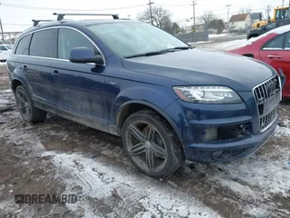 2015 Audi Q7 with VIN WA1MGCFEXFD014047, listed as a IAAI auction lot 41416043 with 170,505 mi miles and . Bid and sale history available at DreamBid. Image 1.