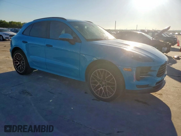 2020 Porsche Macan S with VIN WP1AB2A50LLB35727, listed as a Copart auction lot 54169925 with 24,753 mi miles and Salvage title. Bid and sale history available at DreamBid. Image 4.