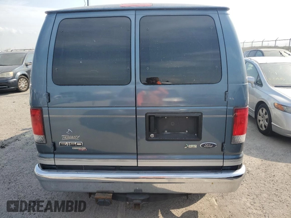 2014 Ford Econoline Cargo Commercial with VIN 1FTNE1EL7EDA55965, listed as a Copart auction lot 75649024 with Not Provided miles and Salvage Title. Bid and sale history available at carsss.com. Image 6.
