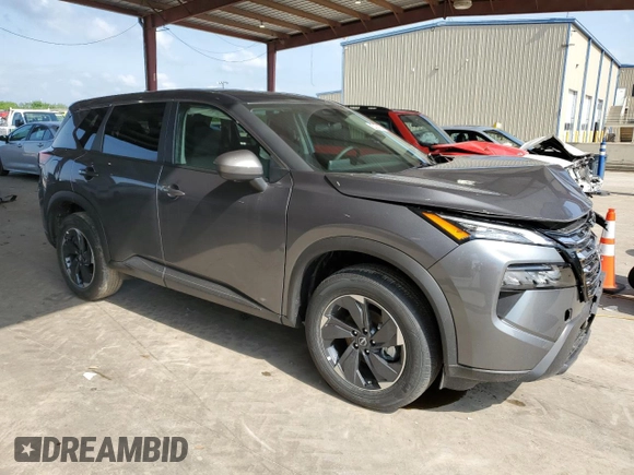 2025 Nissan Rogue SV with VIN 5N1BT3BA4SC826080, listed as a Copart auction lot 54619745 with 274 mi miles and Clean Title. Bid and sale history available at DreamBid. Image 4.