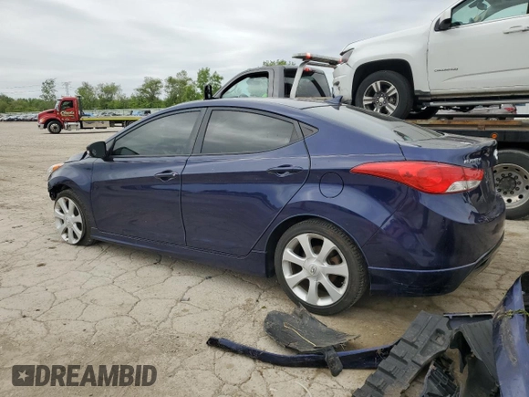 2013 Hyundai Elantra GLS z VIN 5NPDH4AE8DH232317, wystawiony jako Copart lot #58435615 z przebiegiem 116 501 mil mil oraz Tytuł czysty. Historia ofert i sprzedaży dostępna na DreamBid. Obrazek 2.