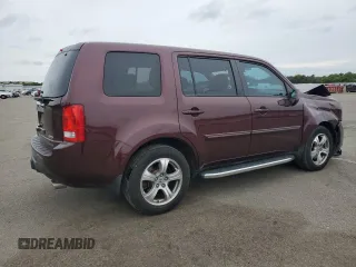 2014 Honda Pilot EX-L with VIN 5FNYF4H53EB040509, listed as a Copart auction lot 73123044 with 91,395 mi miles and Non Repairable. Bid and sale history available at DreamBid. Image 3.
