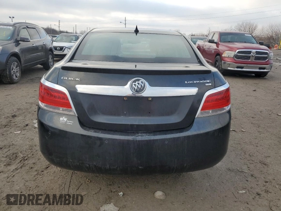 2011 Buick LaCrosse CXL with VIN 1G4GC5EC0BF350956, listed as a Copart auction lot 46986115 with 140,848 mi miles and Salvage Title. Bid and sale history available at carsss.com. Image 6.