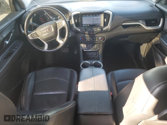 2018 GMC Terrain SLT with VIN 3GKALVEX8JL300375, listed as a Copart auction lot 41511725 with 107,102 mi miles and Salvage Title. Bid and sale history available at carsss.com. Image 8.