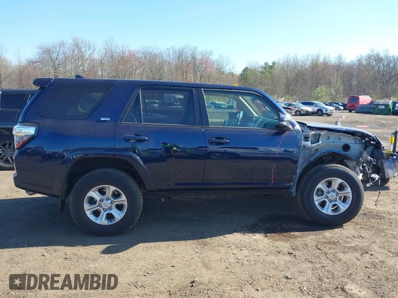 2024 Toyota 4Runner SR5 Premium with VIN JTENU5JR9R6287820, listed as a IAAI auction lot 41976839 with 4,357 mi miles and . Bid and sale history available at DreamBid. Image 13.