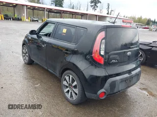2015 Kia Soul + with VIN KNDJP3A55F7170527, listed as a IAAI auction lot 41981775 with 131,208 mi miles. Bid and sale history available at carsss.com. Image 3.