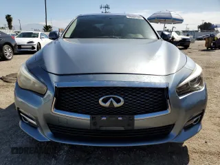 2017 Infiniti Q50 3.0t Premium with VIN JN1EV7AP7HM736808, listed as a Copart auction lot 49409185 with 135,802 mi miles and Salvage Title. Bid and sale history available at carsss.com. Image 5.