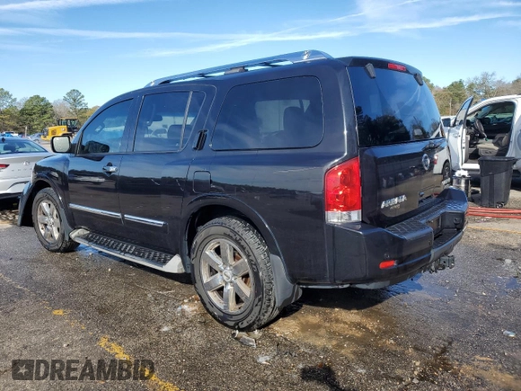 2014 Nissan Armada Platinum z VIN 5N1BA0NF8EN612889, wystawiony jako Copart lot #43404625 z przebiegiem 237 289 mil mil oraz Szkoda całkowita • Salvage title. Historia ofert i sprzedaży dostępna na DreamBid. Obrazek 2.