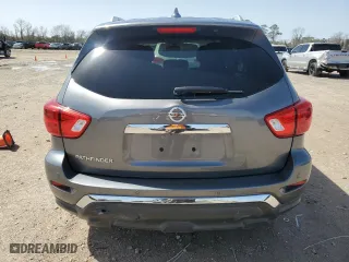 2020 Nissan Pathfinder S with VIN 5N1DR2AN4LC590277, listed as a Copart auction lot 47767235 with 59,451 mi miles and Salvage Title. Bid and sale history available at carsss.com. Image 6.